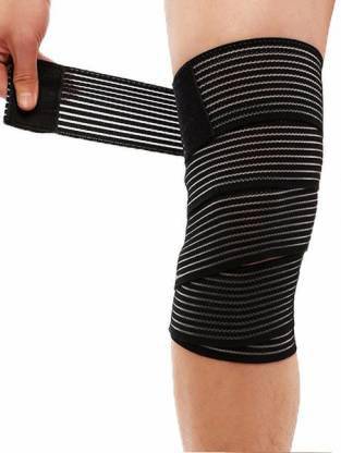 Leosportz Knee Support Knee Brace Kneeguard Knee Cap Knee Wraps (Pair) Knee Support