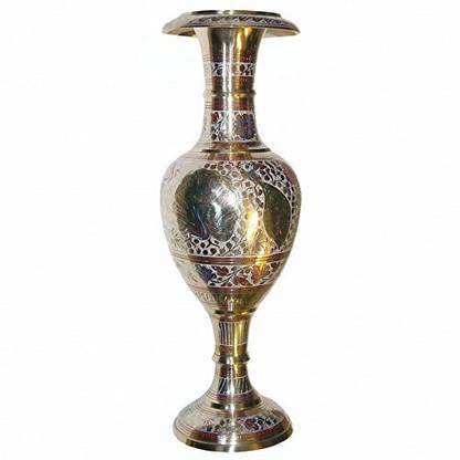 Skywalk Brass Vase