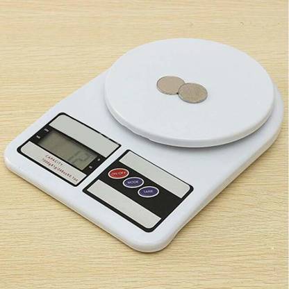 सीस्पिरिट Digital Kitchen Weighing Machine Multipurpose Electronic Weight Scale with Backlit LCD Display for Measuring Food, Cake, Vegetable, Fruit वेइंग स्केल