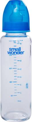 Small Wonder Borosilicate Baby Glass Feeding Bottle - 250 ml