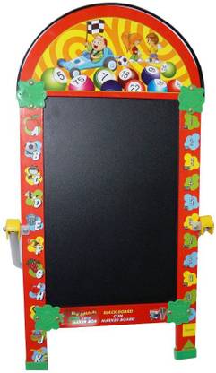 moreyaji Black and White Board for Kids 2 in 1 Marker Chalk Blackboard with Stand for Home School Office College-Multicolor White, Black board