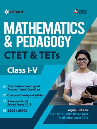 Ctet & Tets for Class 1 to 5 Mathematics & Pedagogy 2020