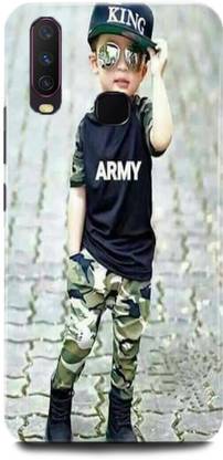 MP ARIES MOBILE COVER Back Cover for Vivo Y15/1901 INDIAN ARMY PRINTED
