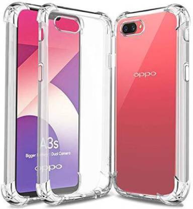 RAWAT Bumper Case for OPPO A3 / OPPO A3S / REALME C1 BACK COVER BUMPER TRANSPARENT
