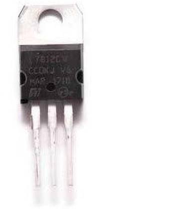 Electronic Spices pack of 5 7812 volt regulator IC L7812CV 7812 TO-220 Electronic Components Electronic Hobby Kit