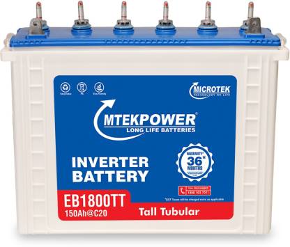 Microtek EB1800TT Tubular Inverter Battery