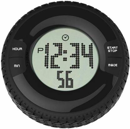 touaretails aterproof Tire Shape Electronic Digital Alarm Clock Timer with Fridge Magnet Digital Kitchen Timer