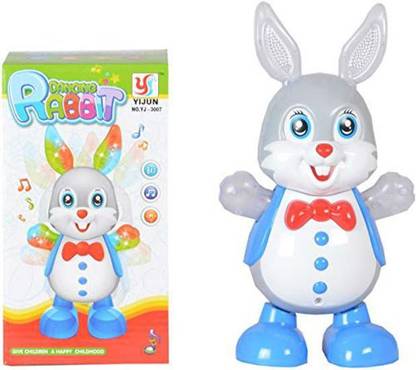 b.h.fashion Dancing Rabbit Toys with Light,Sound and Music for Kids