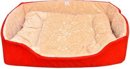 PETSHAVEN Ultra Soft Ethnic Velvet DOG BEDS for Pet/Cat M Pet Bed