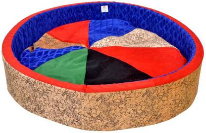 PETSHAVEN Ultra Soft Ethnic Velvet DOG BEDS for Pet/Cat M Pet Bed