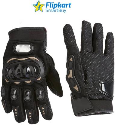 Flipkart SmartBuy Black Gloves_M Riding Gloves