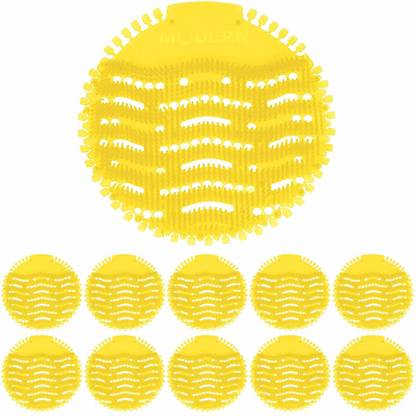 PRIZAL Urinal Screen Mat - 10 Pcs Set lemon Mat Toilet Cleaner Lemon Mat Toilet Cleaner