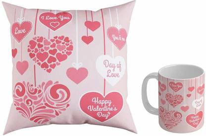 Shieldsmore Cushion, Mug Gift Set
