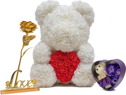 Hsn Soft Toy, Artificial Flower Gift Set