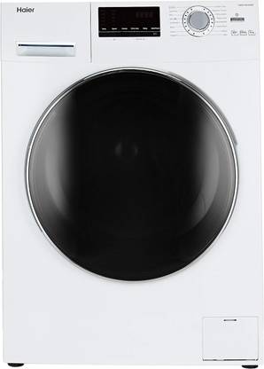Haier 6 kg Fully Automatic Front Load Washing Machine with In-built Heater White