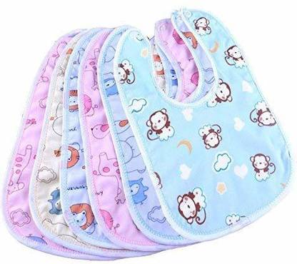 KDG Baby Apron Bib Fast Dry-Waterproof, Super Soft Cotton Daily Use, Elegant and Stylish Bib Printed colour and design may be changes