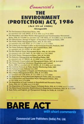 The Environment ( Protection ) Act, 1986 with Rules