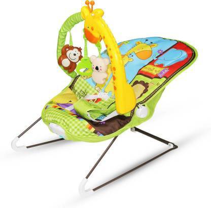 AVARIN Luv U Zoo Playtime Bouncer | Musical bouncing fun! Bouncer (Multicolor) Rocker and Bouncer