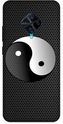 SSMORYA Back Cover for Vivo S1 Pro Logo Design Printed Back Cover