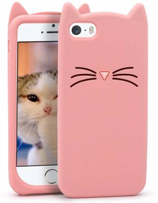 Dream2Cool Book Cover for iPhone 5s Billi Cartoon Mustache Cat Kitty Case Cover