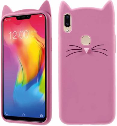 Addindia Back Cover for Honor 8x 3D cartoon Cat Back Case Cover
