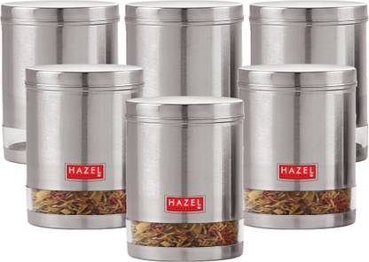 HAZEL Steel Grocery Container  - 1350 ml