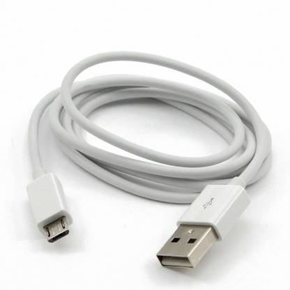 WORLD ONLINE Micro USB Cable 1 m Micro USB High Speed Charger Cable, 3.2 Ft Durable Extra Long USB 2.0 Charge Cord, High Charging Speed for Android, Windows Smartphones