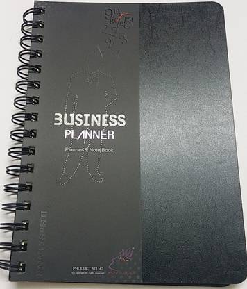 INKIT planner note book Regular Planner/Organizer Single ruled 180 Pages