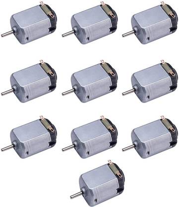 Best Price Ever DC Motor 3-6V Mini Electric Hobby Motor for DIY Toys Science Projects, 10 Pieces Electronic Components Electronic Hobby Kit