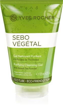 YVES ROCHER Sebo Vegetal Purifying Cleansing Gel Face Wash