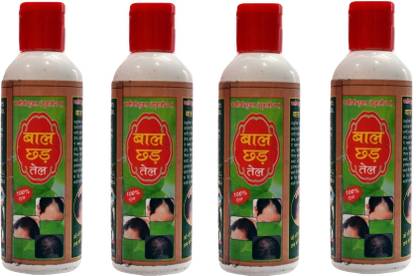 sakhawatherbal Baal Chhad Tel 400 ml (Pack of 4) Hair Oil