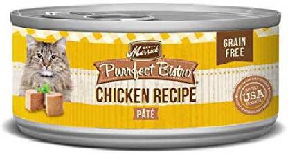 MERRICK 24 Count Purrfect Bistro Chicken PÃ¢tÃ© Canned Cat Food Chicken 0.15 kg Dry Adult Cat Food