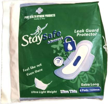 Stay safe Regular usable Sanitary Pad (pack 1) Sanitary Pad
