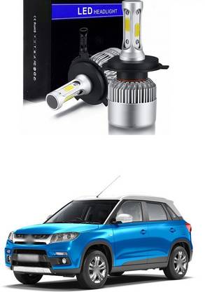 PRTEK LED Headlight Bulbs Conversion Kit, COB High Low Beam Headlamp, Dual Beam Head Light A145 Fog Lamp Car LED for Maruti Suzuki (12 V, 30 W)