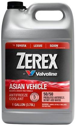 VALVOLINE RED Vehicle Antifreeze Coolant - 1 Gallon Coolant