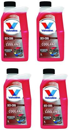 VALVOLINE Coolant Zerex Dex-Cool Premix 1L (Pack Of 4) Coolant