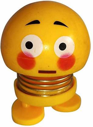 Woody shaking head doll for car dashboard, computer table, reading table etc.