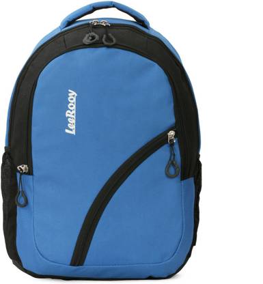 LeeRooy BEG0516BLACK-15 Waterproof School Bag