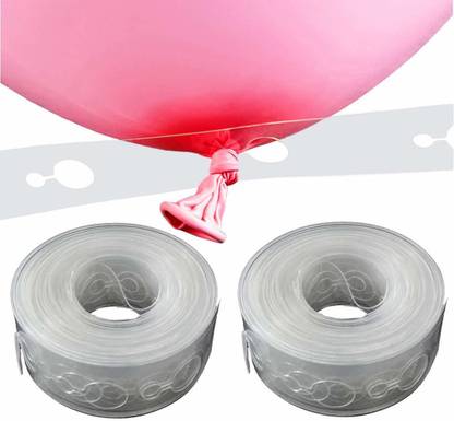 Balloonistics Clear Balloon Arch Accessories Tool Kits Balloon Garland Making Chain Arch Pack of 2 Strips