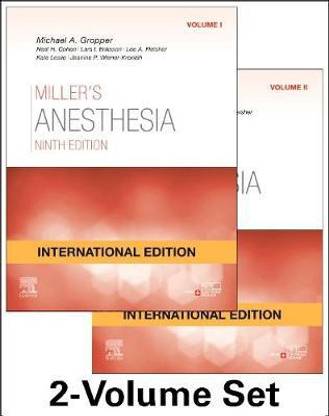 Miller's Anesthesia International Edition, 2 Volume Set