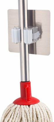 Conziv Multicolor Steel Broom Holder