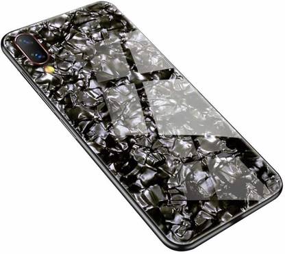 Novo Style Back Cover for Vivo V11 Pro Marble Pattern Glass Case