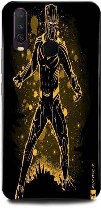 MP ARIES MOBILE COVER Back Cover for Vivo Y12/1904 BLACK PANTHER PRINTED BACK COVER