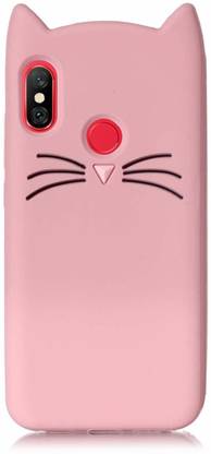 WAVECHOICE Back Cover for 3D Cat Cover Mobile Shell for Mi Redmi Y2