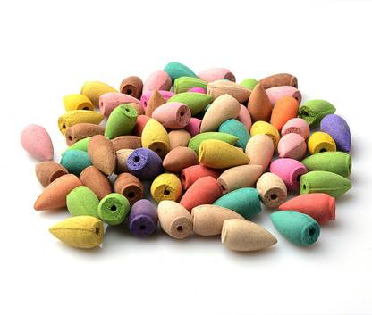GAURINANDAN Natural Special Agilawood Reverse Backflow Incense Cone Dhoop