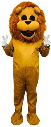 kiah fashions LION MASCOT COSTUME Elders Halloween Costume