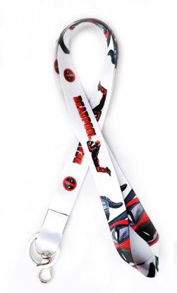 Techpro Fabric Deadpool id tag/lanyard Lanyard