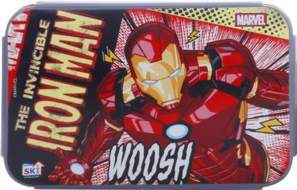 SKI LOCK & SEAL 800 LUNCH BOX 2 Containers Plastic School Lunch Box