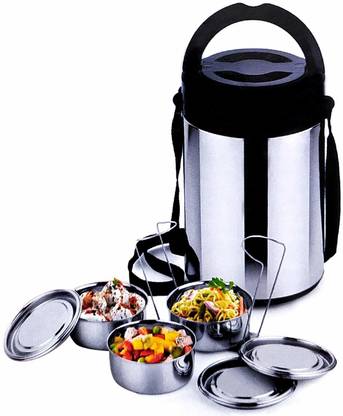 POG Steel Lunch Box 3 Containers Lunch Box