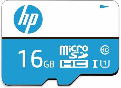 HP 16 GB MicroSDHC Card Class 10 Memory Card U1 16 GB MicroSDHC Class 10 90 MB/s  Memory Card Compatible with Camera, Tablet, Mobile, Computer